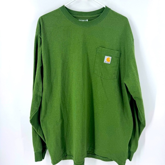 Carhartt Other - Carhartt Olive Green  Long Sleeve T- Shirt